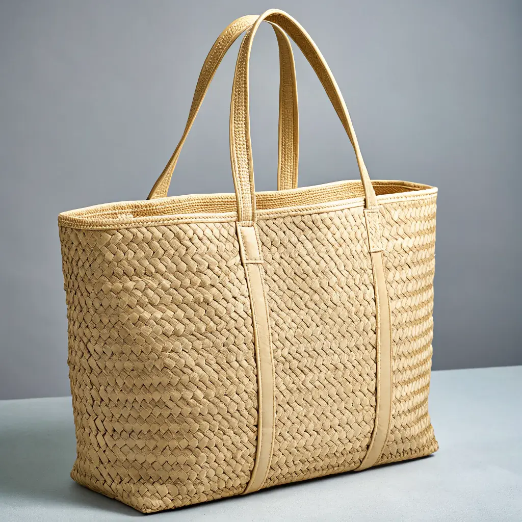 Handwoven Straw Bag