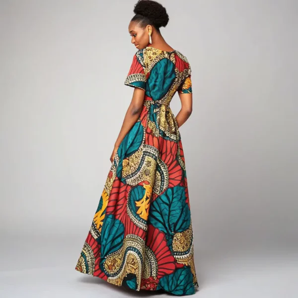 Ankara Maxi Dress